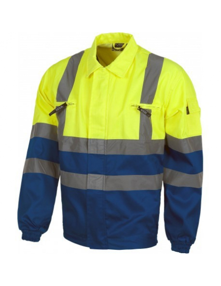 CAZADORA ALTA VISIBILIDAD CIERRE CREMALLERA C3311