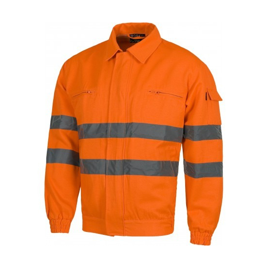 CAZADORA ALTA VISIBILIDAD CIERRE CREMALLERA C3910