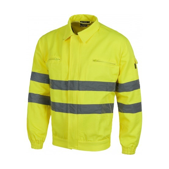 CAZADORA ALTA VISIBILIDAD CIERRE CREMALLERA C3910 2