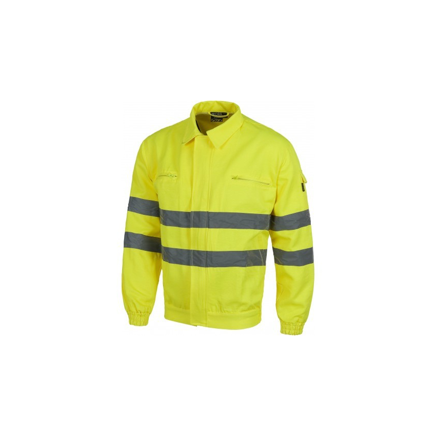 CAZADORA ALTA VISIBILIDAD CIERRE CREMALLERA C3910