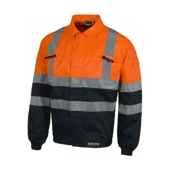 CAZADORA ALTA VISIBILIDAD CIERRE CREMALLERA C3211 2