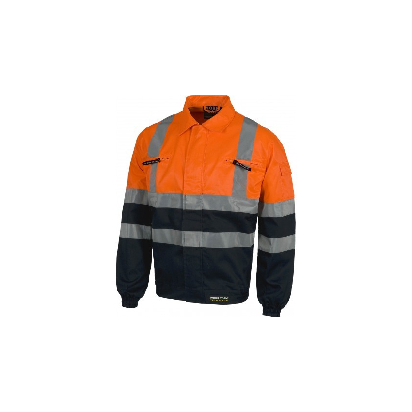 CAZADORA ALTA VISIBILIDAD CIERRE CREMALLERA C3211