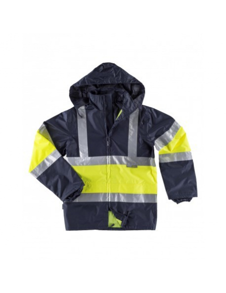 TRAJE DE AGUA ALTA VISIBILIDAD DOS PIEZAS MOD S2018