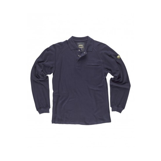 POLO MANGA LARGA IGNÍFUGO ANTIESTÁTICO S6598