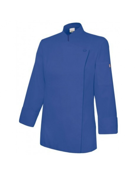 CHAQUETA COCINERA CUELLO MAO MANGA LARGA MOD 405203TC