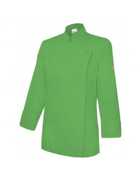 CHAQUETA COCINERA CUELLO MAO MANGA LARGA MOD 405203TC
