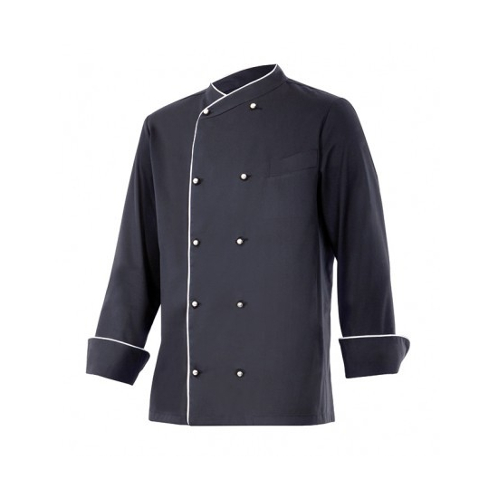 CHAQUETA COCINERO MANGA LARGA MOD ENELDO