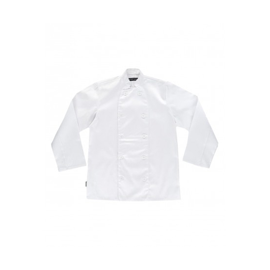 CHAQUETA COCINERO BÁSICA MANGA LARGA MOD B9002