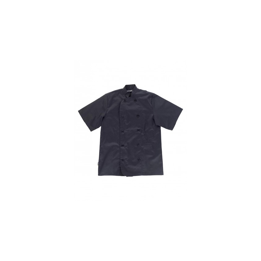CHAQUETA COCINERO BÁSICA MANGA CORTA MOD B9001