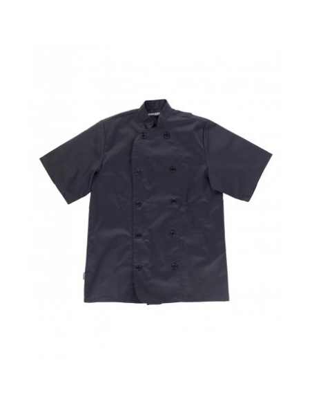 CHAQUETA COCINERO BÁSICA MANGA CORTA MOD B9001