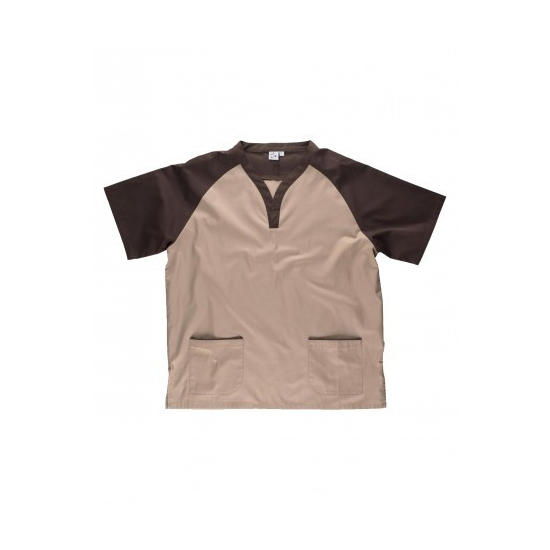 CAMISOLA PIJAMA COMBINADA MANGA CORTA UNISEX MOD B9700 2