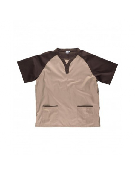 CAMISOLA PIJAMA COMBINADA MANGA CORTA UNISEX MOD B9700