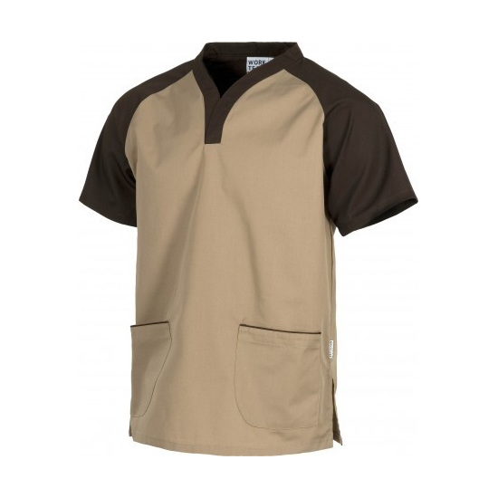 CAMISOLA PIJAMA COMBINADA MANGA CORTA UNISEX MOD B9700