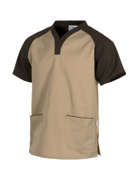 CAMISOLA PIJAMA COMBINADA MANGA CORTA UNISEX MOD B9700