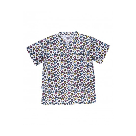 CAMISOLA PIJAMA ESTAMPADA UNISEX MOD B9811