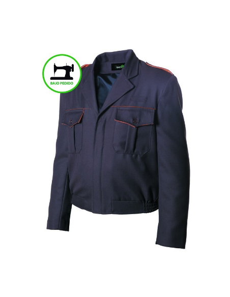 CAZADORA DE VIGILANTE BÁSICA CON VIVOS A CONTRASTE MOD C0300423