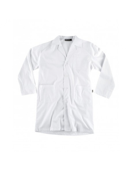 BATA DE HOMBRE CUELLO SOLAPA MANGA LARGA MOD B7100