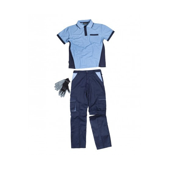 CONJUNTO LABORAL DE PANTALÓN, POLO Y GUANTES MOD WSET1465 2