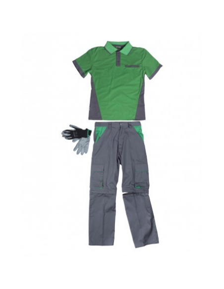CONJUNTO LABORAL DE PANTALÓN, POLO Y GUANTES MOD WSET1465