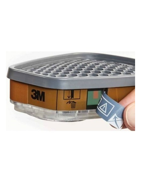 FILTRO 3M 6051i A1 CON INDICADOR VIDA UTIL