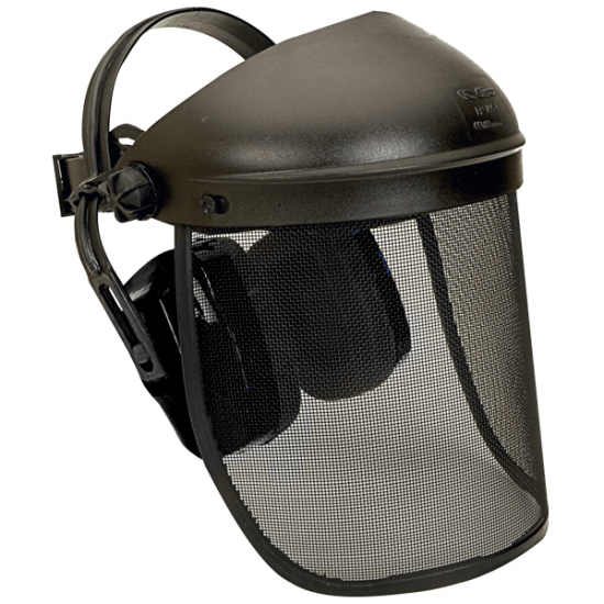 PANTALLA FACIAL PARA FORESTAL DE REJILLA MOD 10