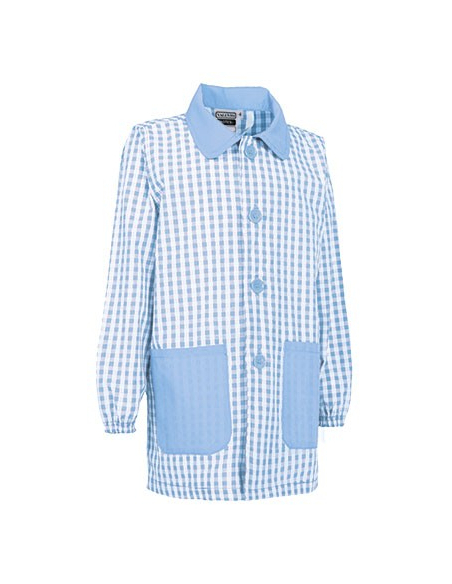 BATA INFANTIL CON MANGAS Y CIERRE DELANTERO MOD NOTES