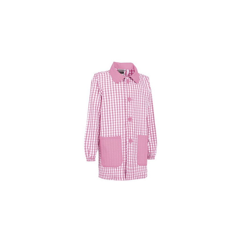 BATA INFANTIL CON MANGAS Y CIERRE DELANTERO MOD NOTES