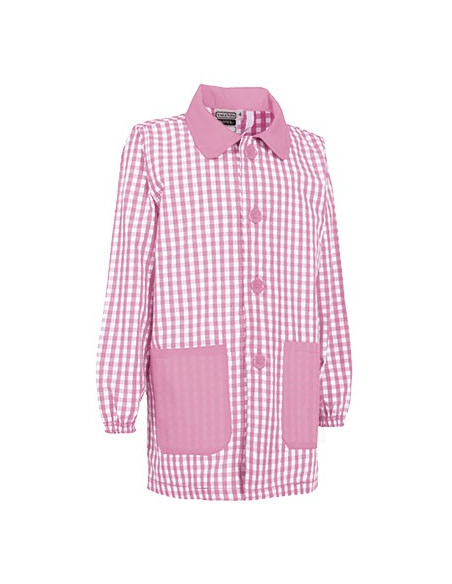 BATA INFANTIL CON MANGAS Y CIERRE DELANTERO MOD NOTES