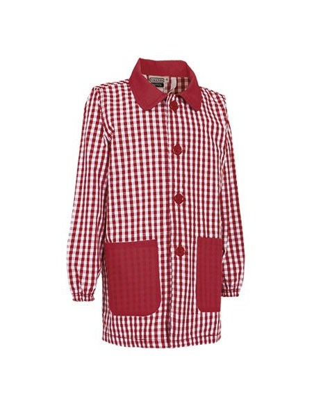 BATA INFANTIL CON MANGAS Y CIERRE DELANTERO MOD NOTES