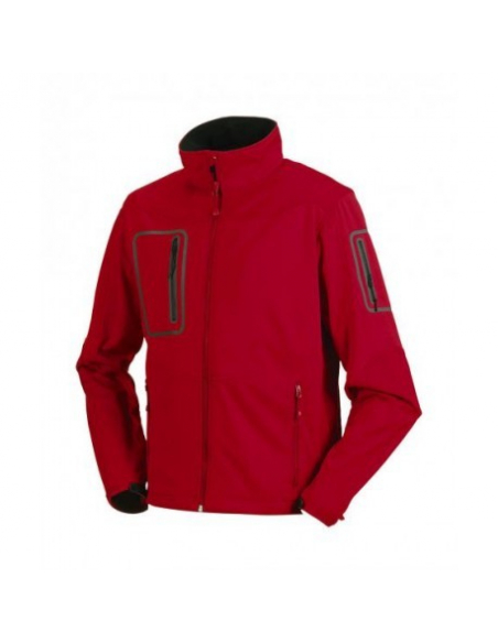  CHAQUETA SOFTSHELL DEPORTIVA DE HOMBRE RUSSELL MOD 520M