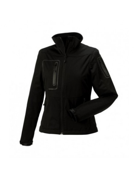 CHAQUETA SOFTSHELL DEPORTIVA DE MUJER RUSSELL MOD 520F