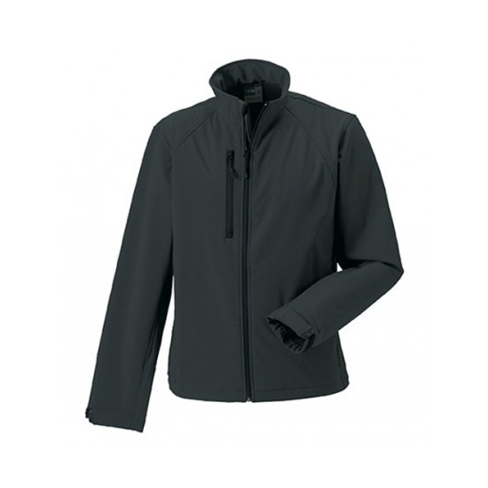 CHAQUETA SOFTSHELL TRES CAPAS DE HOMBRE RUSSELL MOD 140M 2