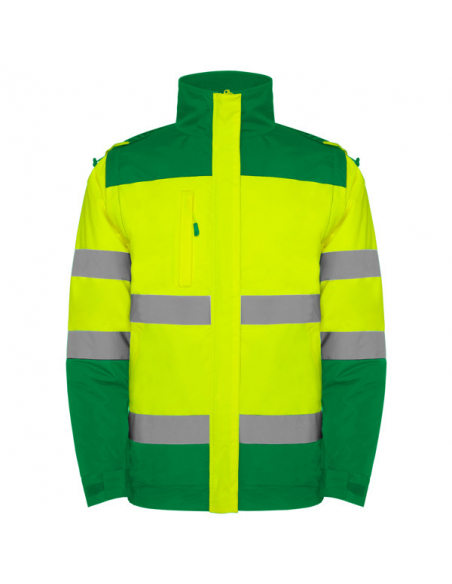 PARKA ALTA VISIBILIDAD ACOLCHADA COMBINADA MOD EPSYLON