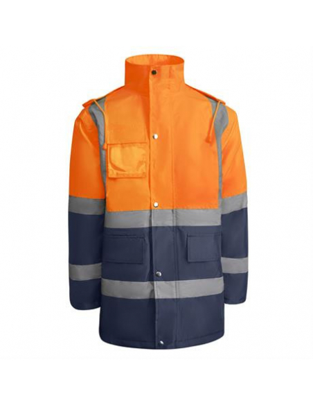 PARKA ALTA VISIBILIDAD ACOLCHADA LARGA MOD MERAK