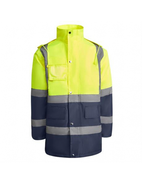 PARKA ALTA VISIBILIDAD ACOLCHADA LARGA MOD MERAK