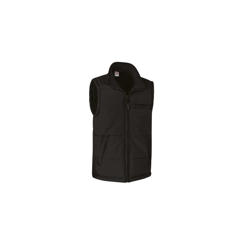 CHALECO TEJIDO OXFORD CON FORRO POLAR INTERIOR MOD CORRIB