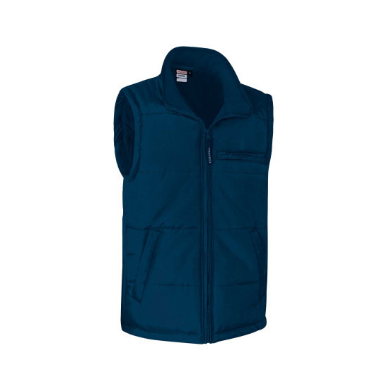 CHALECO TEJIDO OXFORD CON FORRO POLAR INTERIOR MOD CORRIB