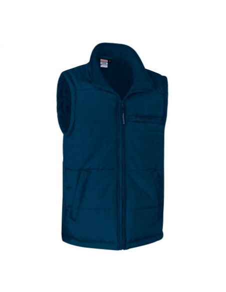 CHALECO TEJIDO OXFORD CON FORRO POLAR INTERIOR MOD CORRIB