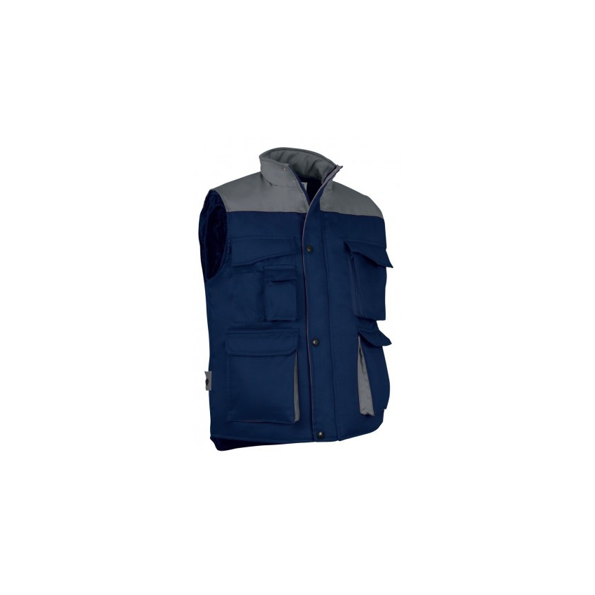 CHALECO MULTIBOLSILLOS COMBINADO ACOLCHADO MOD THUNDER