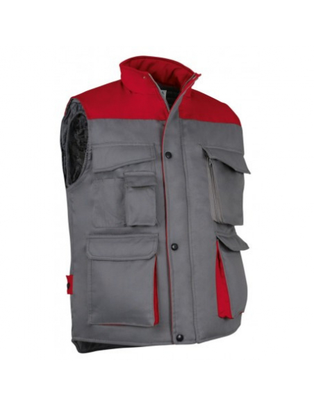 CHALECO MULTIBOLSILLOS COMBINADO ACOLCHADO MOD THUNDER