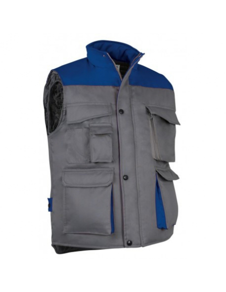 CHALECO MULTIBOLSILLOS COMBINADO ACOLCHADO MOD THUNDER