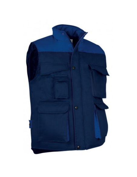 CHALECO MULTIBOLSILLOS COMBINADO ACOLCHADO MOD THUNDER