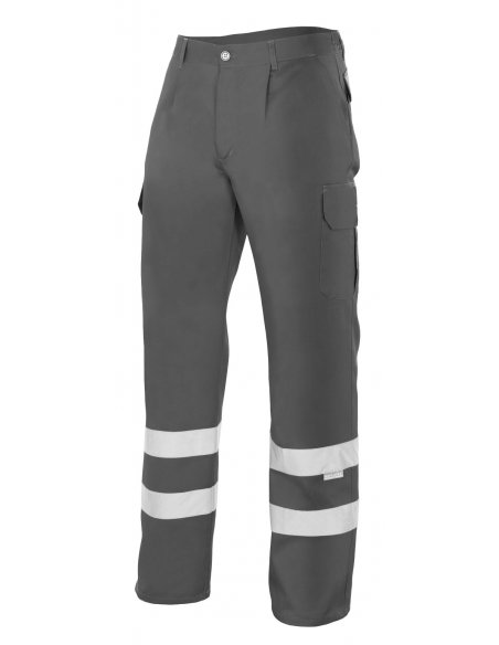 PANTALÓN MULTIBOLSILLOS CON CINTAS REFLECTANTES