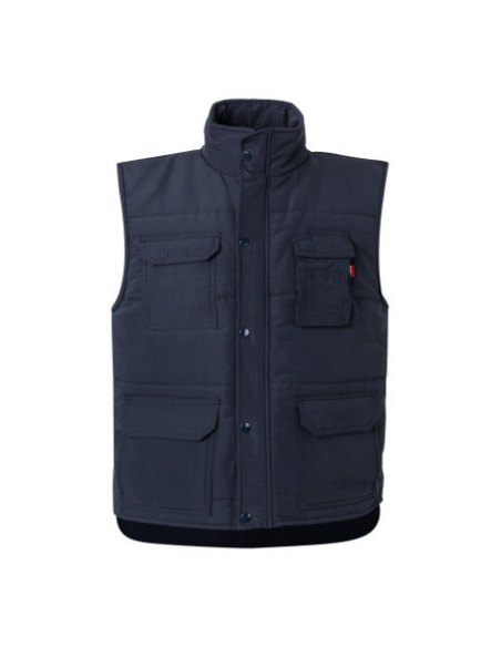 CHALECO MULTIBOLSILLOS CIERRE ACOLCHADO MOD 108