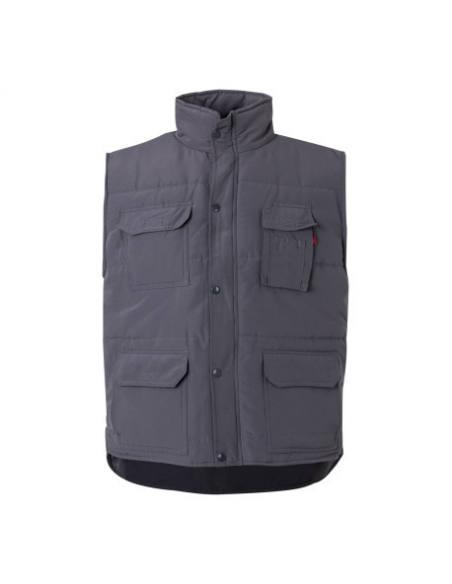 CHALECO MULTIBOLSILLOS CIERRE ACOLCHADO MOD 108