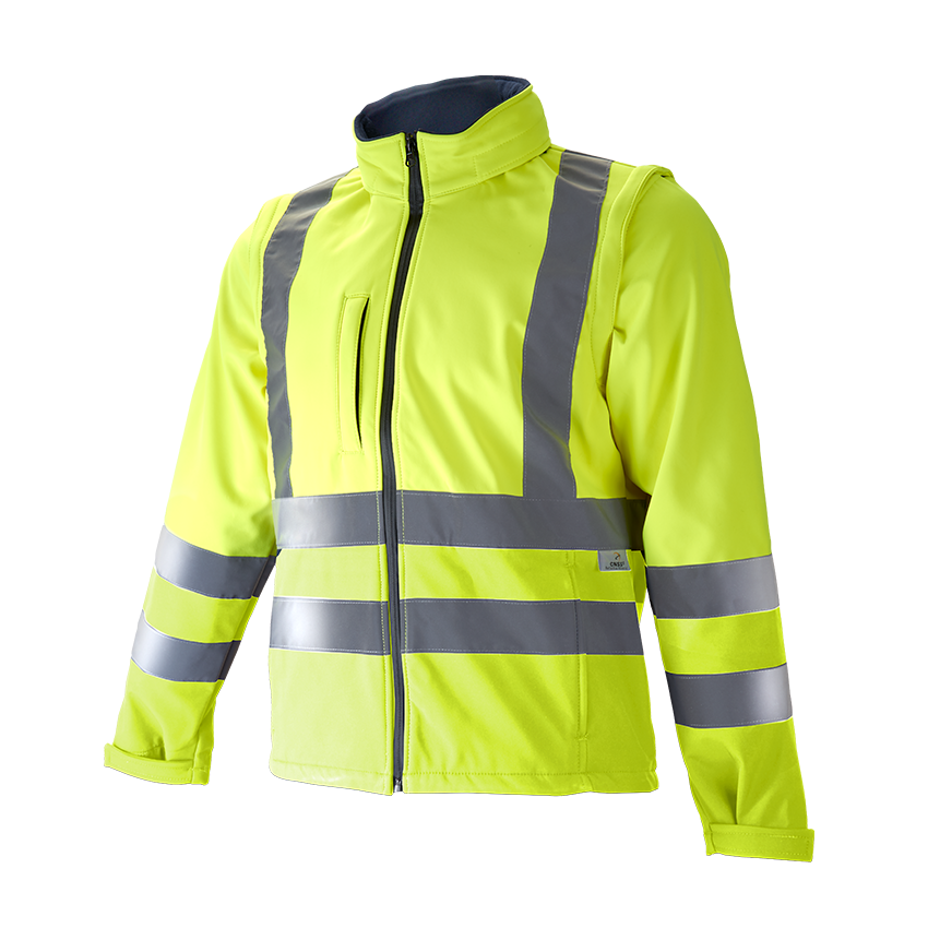 SOFTSHELL  DESMONTABLE ALTA VISIBILIDAD TRIPLE CAPA MOD 1410