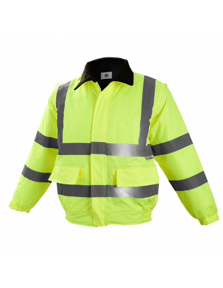 CAZADORA BOMBER ALTA VISIBILIDAD DESMONTABLE MOD 1093C