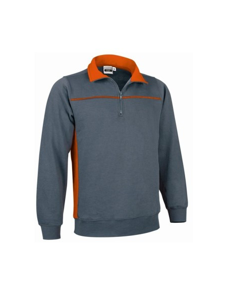 SUDADERA VALENTO MEDIA CREMALLERA BASICA MOD THUNDER