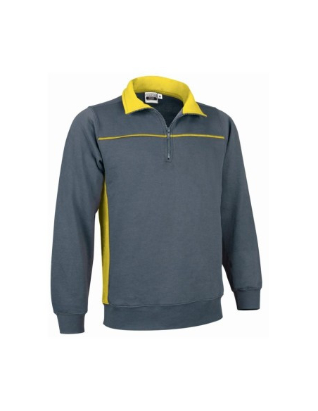 SUDADERA VALENTO MEDIA CREMALLERA BASICA MOD THUNDER