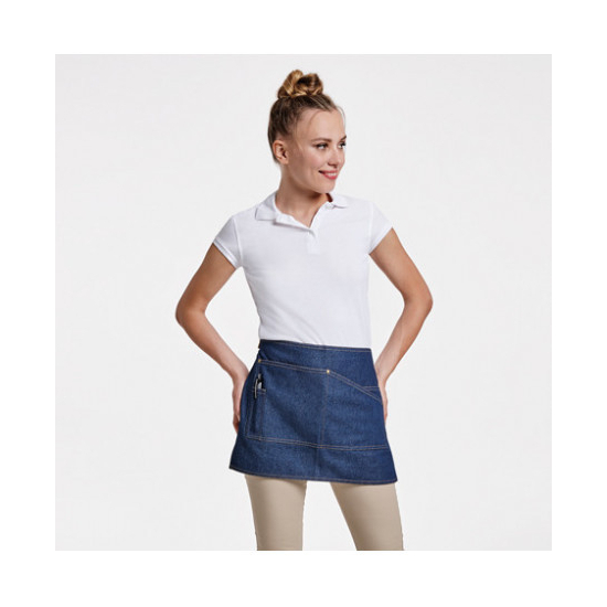 DELANTAL CORTO VAQUERO CON BOLSILLO MOD DACOSTA